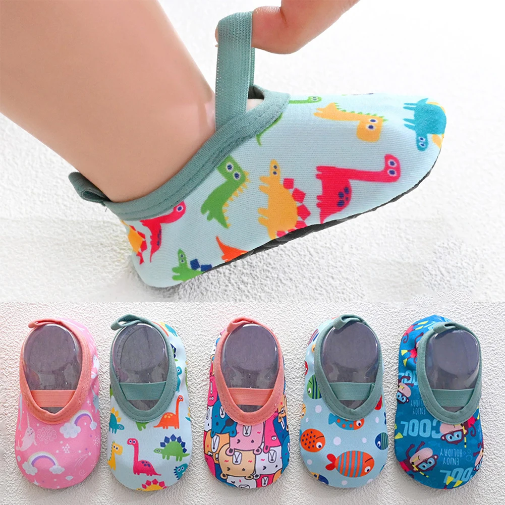 Infant Water Shoes Water Sport Sneakers Beach Socks Children Swimming Aqua Barefoot Shoes For Boy Girl Soft Surfing Swimming