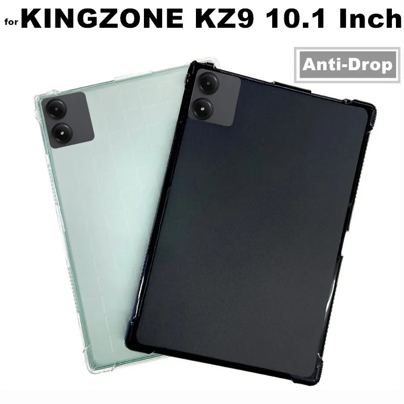 

10,1-дюймовый универсальный противоударный чехол для KINGZONE KZ9 10,1-дюймовый чехол для планшета Android, прозрачный силиконовый защитный чехол из ТПУ с защитой от падения