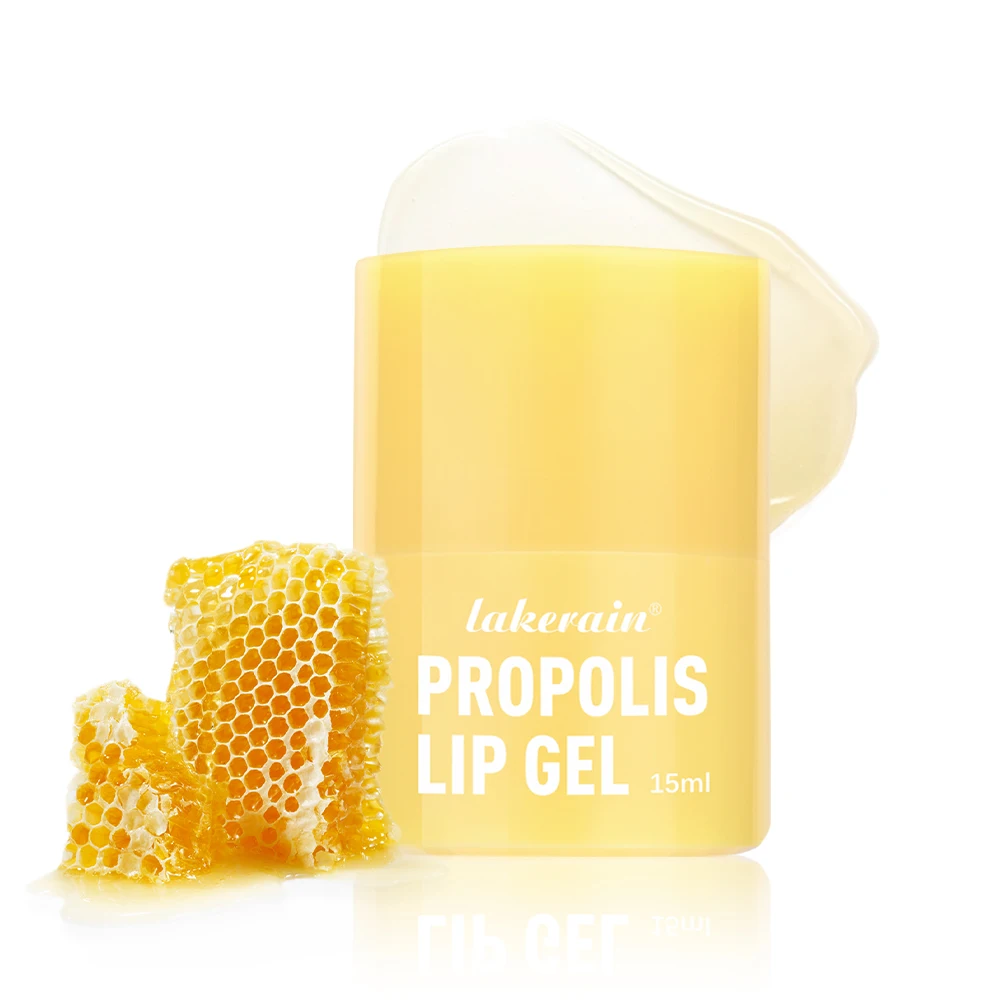 Mantequilla labial de miel con propóleo Lipcerin, mascarilla bálsamo labial Manuka hidratante Original para la noche, cuidado de la piel hidratante de larga duración de 12 horas