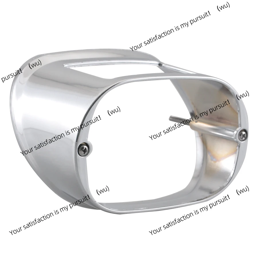 Chrome Motorcycle Taillight Collar Case for Harley Touring XL Dyna Softail Protection Trim
