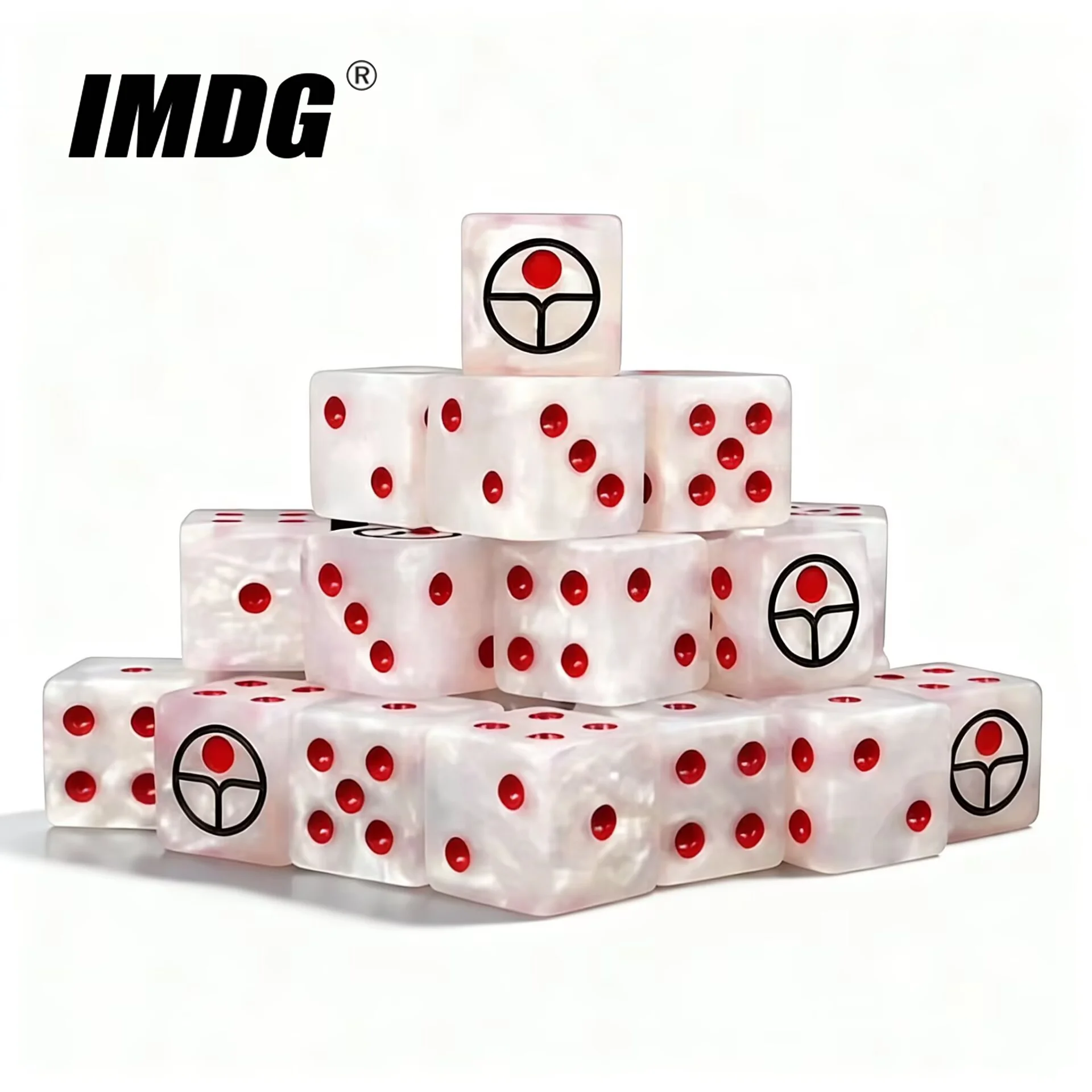 Board Game Empire - 10 sztuk/opakowanie 16mm Żywiczne Kostki do