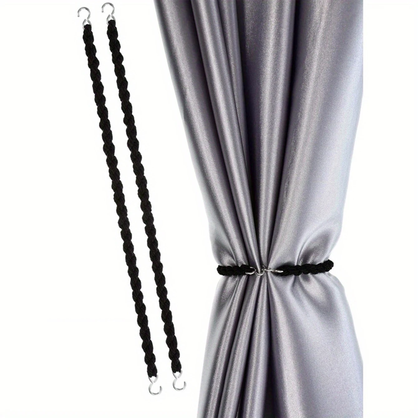 4 Farben für Stiefel, elastische Seile, Outdoor-Radsport-Beinbinder, Bindekordel, Beinfixierseil, Vorhangbindeseile – Detail 7