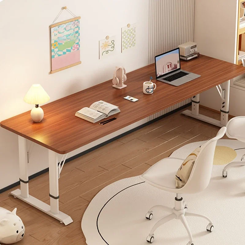 Storage Desk Room Desks Study Office Table Makeup Tabletop Computer Writing Desktop Mesas De Computador Removable Leg Camping