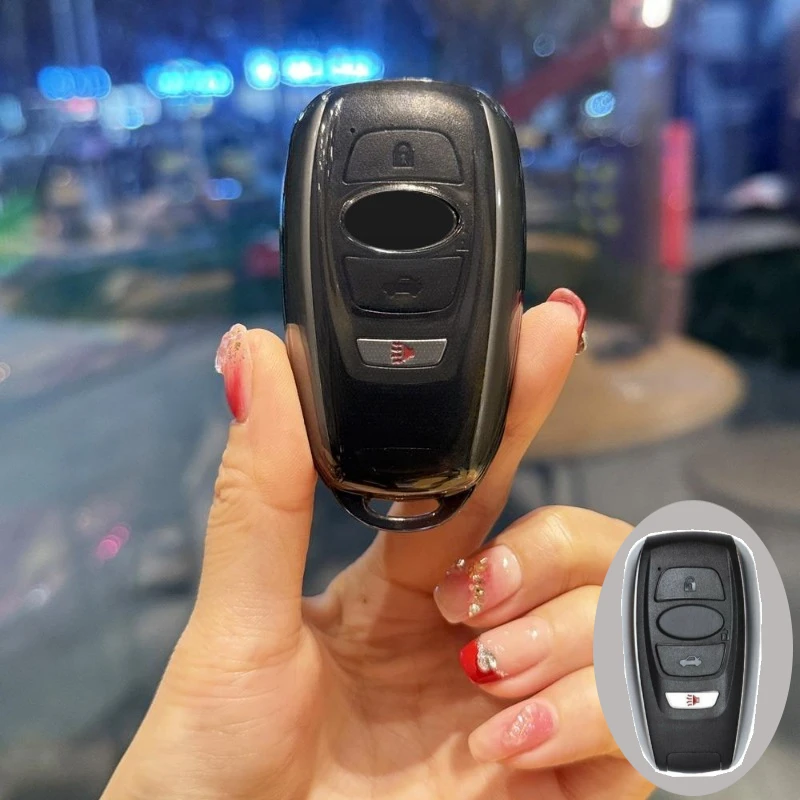 

Новый чехол из ТПУ для автомобильного смарт-ключа, брелок для Subaru BRZ XV SV Forester Legacy Outback Crosstrek Impreza WRX Ascent, аксессуары