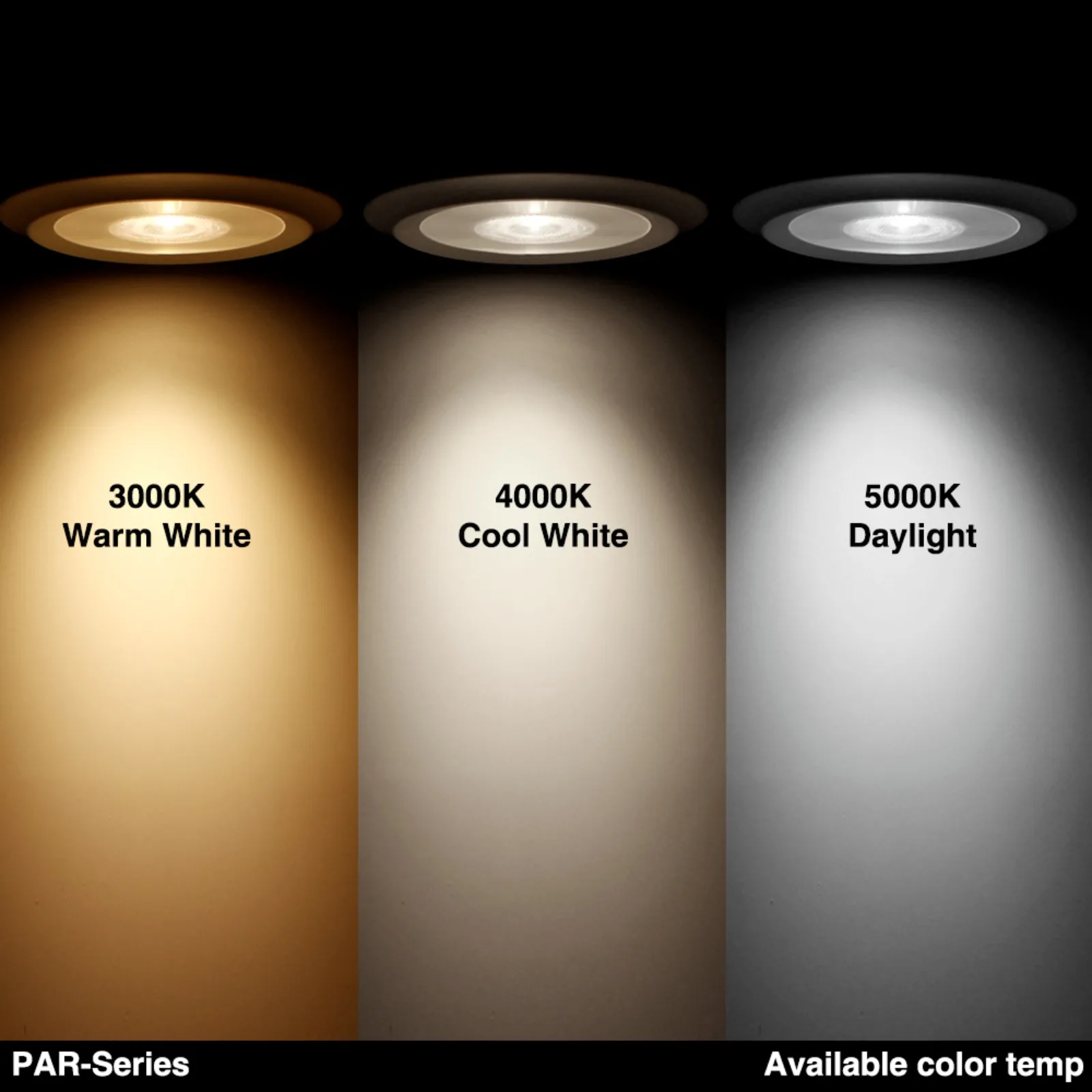 

US 4-Pack 8W Dimmable PAR20 LED Bulbs, 4000K Cool White -