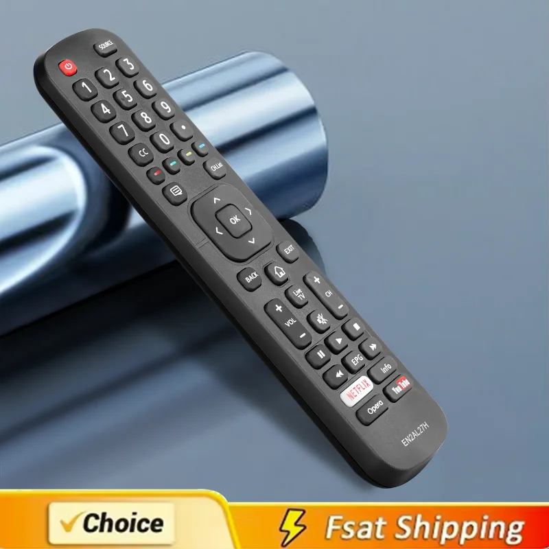 

EN2AL27H Remote Control For Hisense LED LCD Smart TV 43N3000 50N3000 55N3000 With NETFLIX YouTube Buttons