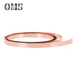 2M 0.15 / 0.2 / 0.3mm T2 Copper Strip Strap For 18650 21700 Lithium Battery Connection Nickel Plated Strip Spot Welding