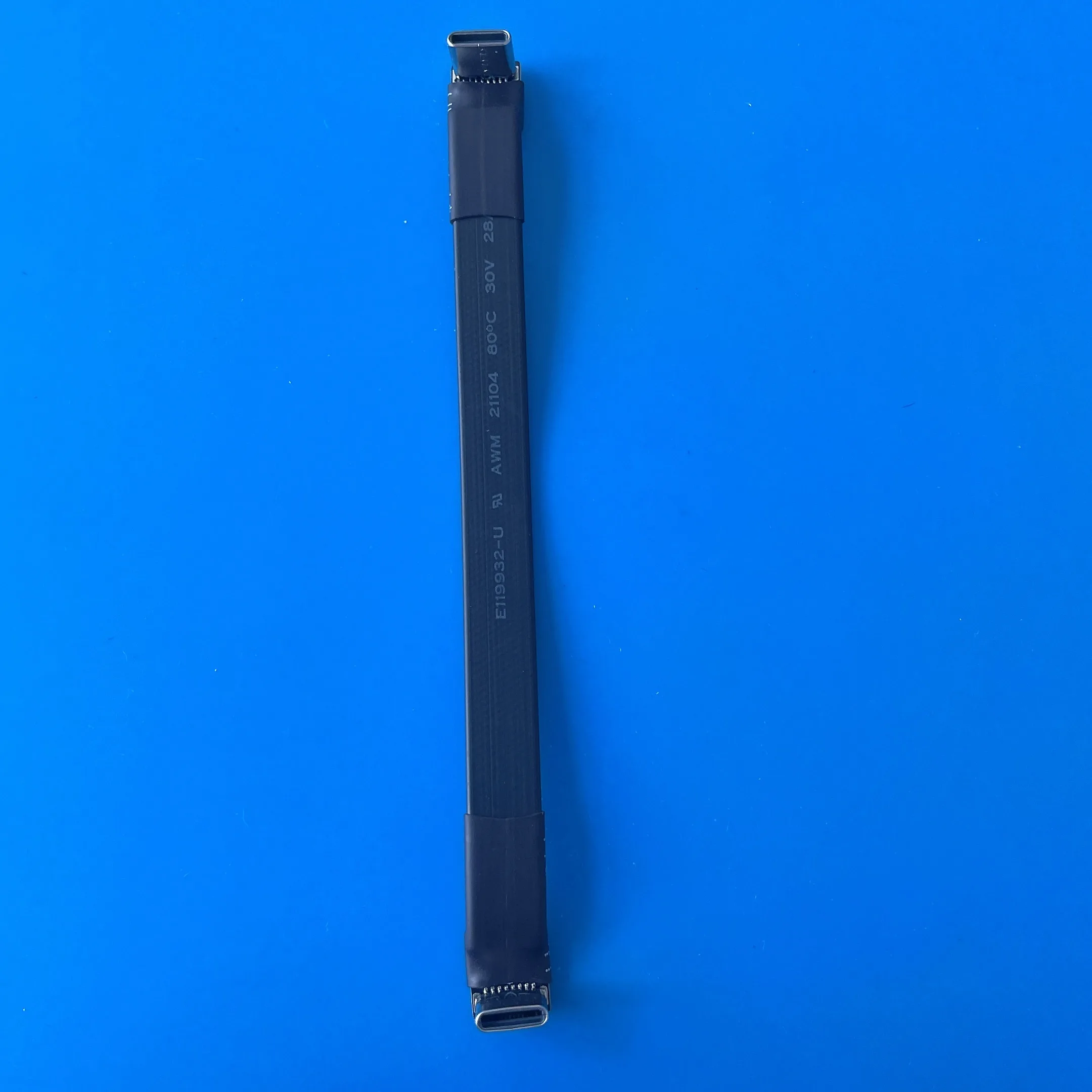 13p usb 2.0 tipo c para tipo c carregamento de dados cabo de extensão plana otg dobrar 90 graus usb c fêmea macho fpv cabo de fotografia aérea