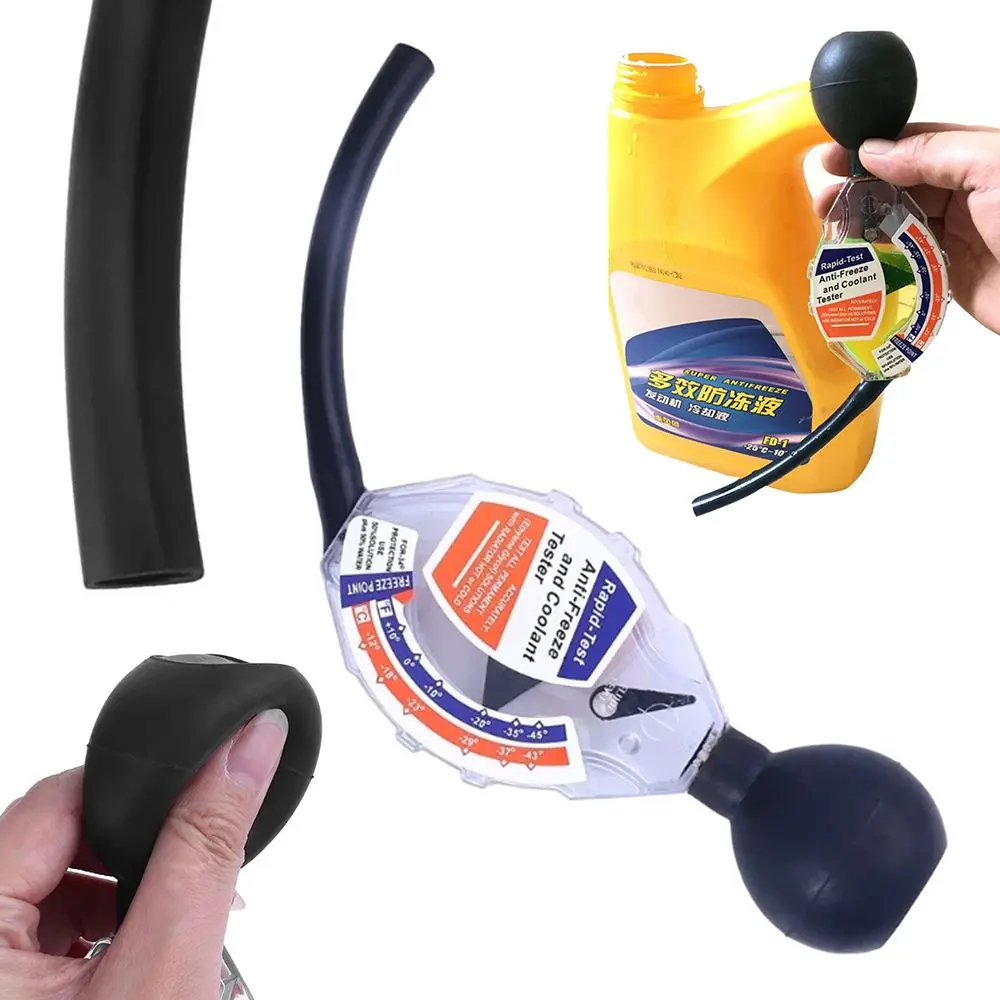 

Deluxe Antifreeze & Coolant Tester Hydrometer Tester Automobile battery fluid tester Compatible with Vehicle Car