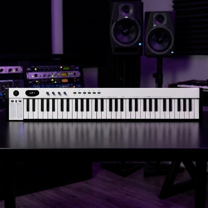 Midiplus X6 Mini II High Quality White Light 61 Key Digital Music Electronic Instruments USB MIDI Keyboard Controller for Sales