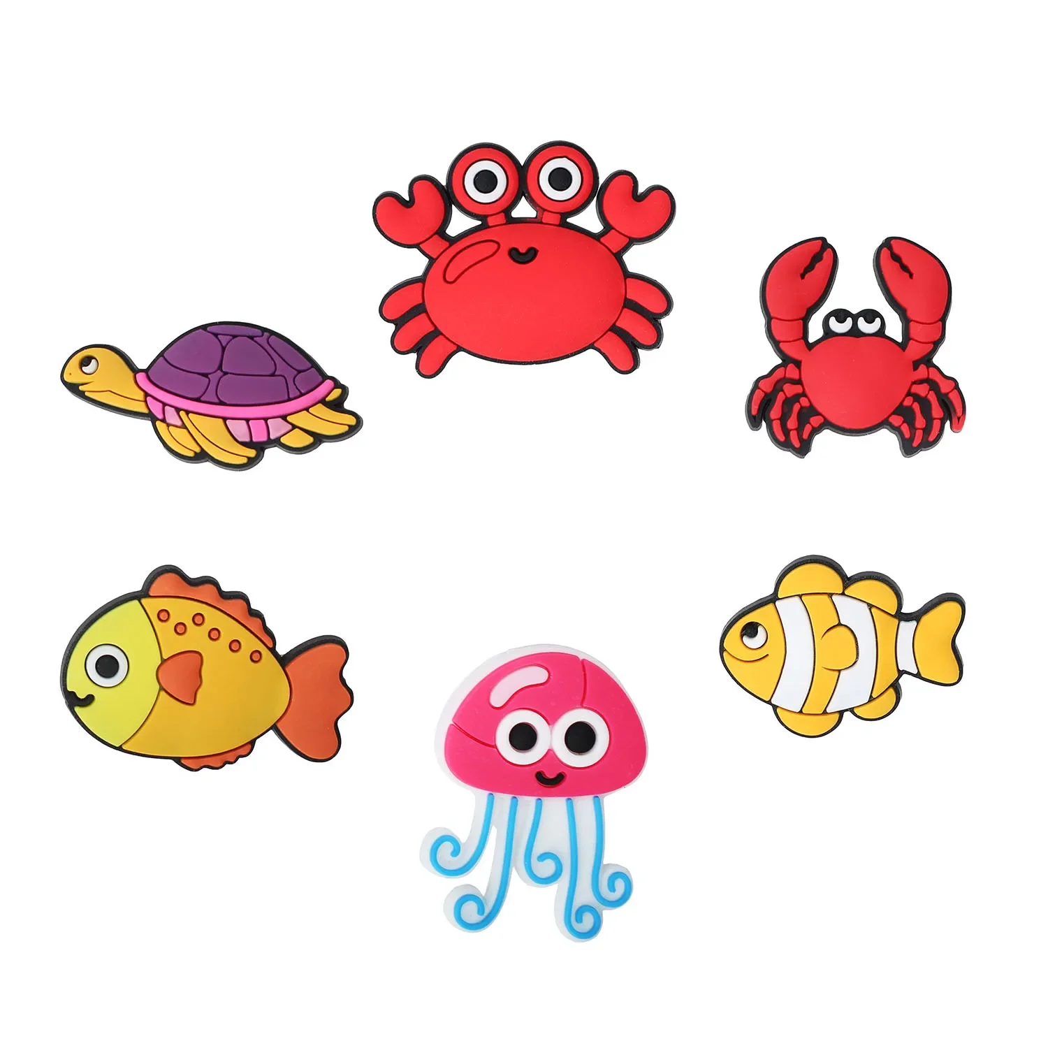 Accessoires de décoration de chaussures, breloque coquillage 802.octopus, pièce unique, bricolage blog, bracelets cadeaux de fête