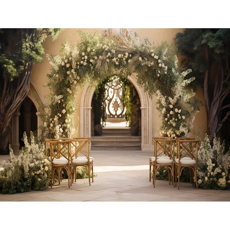 Fondo fotográfico de pared de flores coloridas, arco de Rosa romántico, ramo de boda, Día de San Valentín, accesorios de estudio fotográfico, LH-4