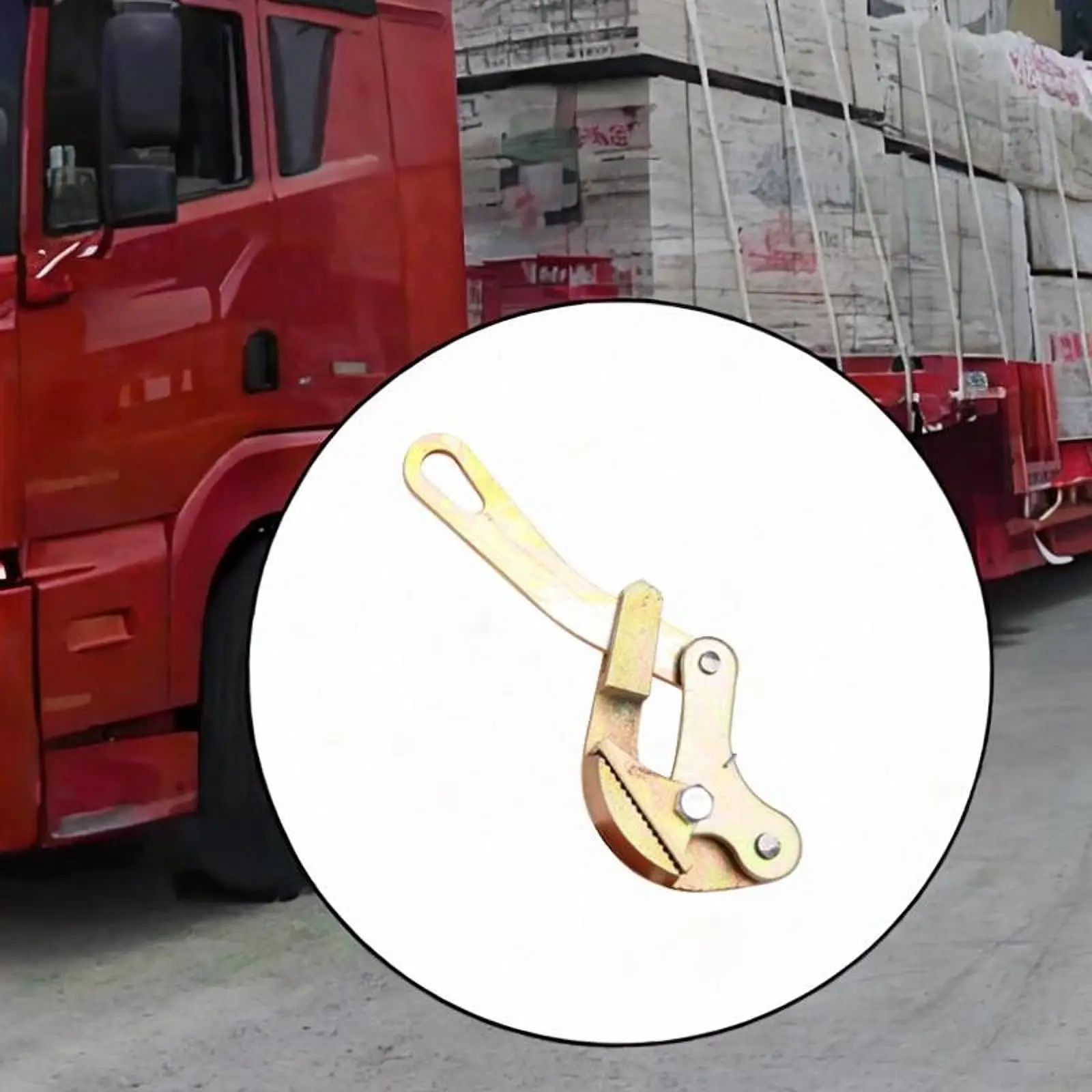 Carbon Steel Rope Jaw Pulling Tool Heavy Duty Wire Grip Cable Gripper for Zip Line Agriculture and Crane Rope Operations