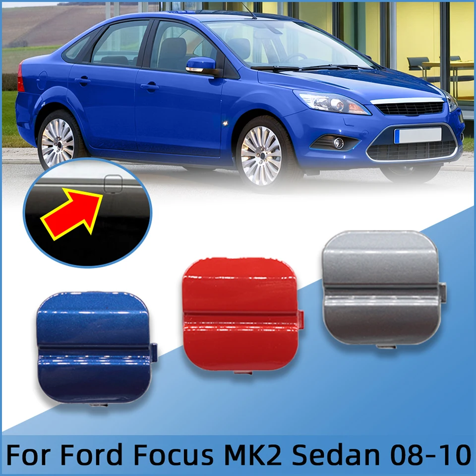 

Car Rear Bumper Towing Hook Eye Cover Cap For Ford Focus II MK2 2008 2009 2010 Sedan Saloon 8M59-F17K922-AA 1521717 Hauling Lid