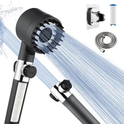 Filtered Shower Head with Handheld High Pressure Water Flow and Multiple Spray Modes Shower Head with Filter Power Wash