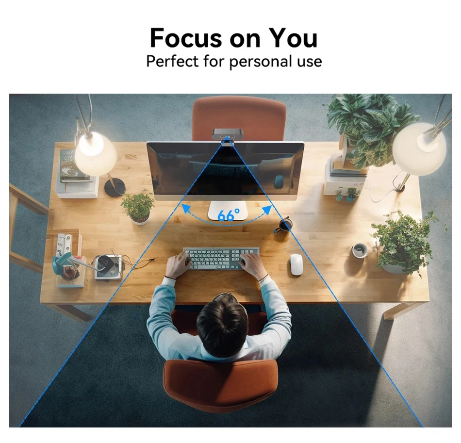 Immagine 7: Webcam 4K Web Camera con treppiede EMEET USB Computer Autofocus Streaming Camera con microfoni per Zoom/Termi/OBS/PC/Mac/Laptop