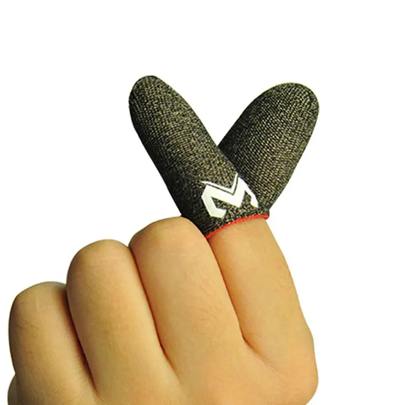 100 زوجًا من قفازات الألعاب ذات الأكمام الإبهام التي تعمل باللمس وواقي مقاوم للعرق للعبة PUBG Mobile #1