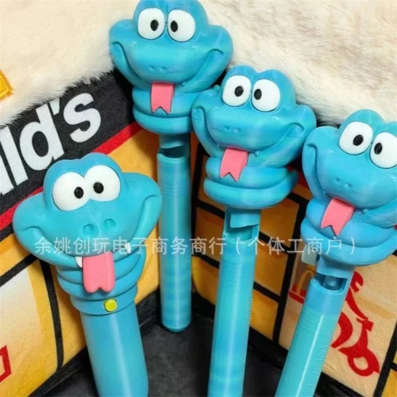 Gary Snake Decor Ballpoint Pen Cute Cartoon Topper For Kids Teens Table Accent Party Favor Birthday Gift Office Desk