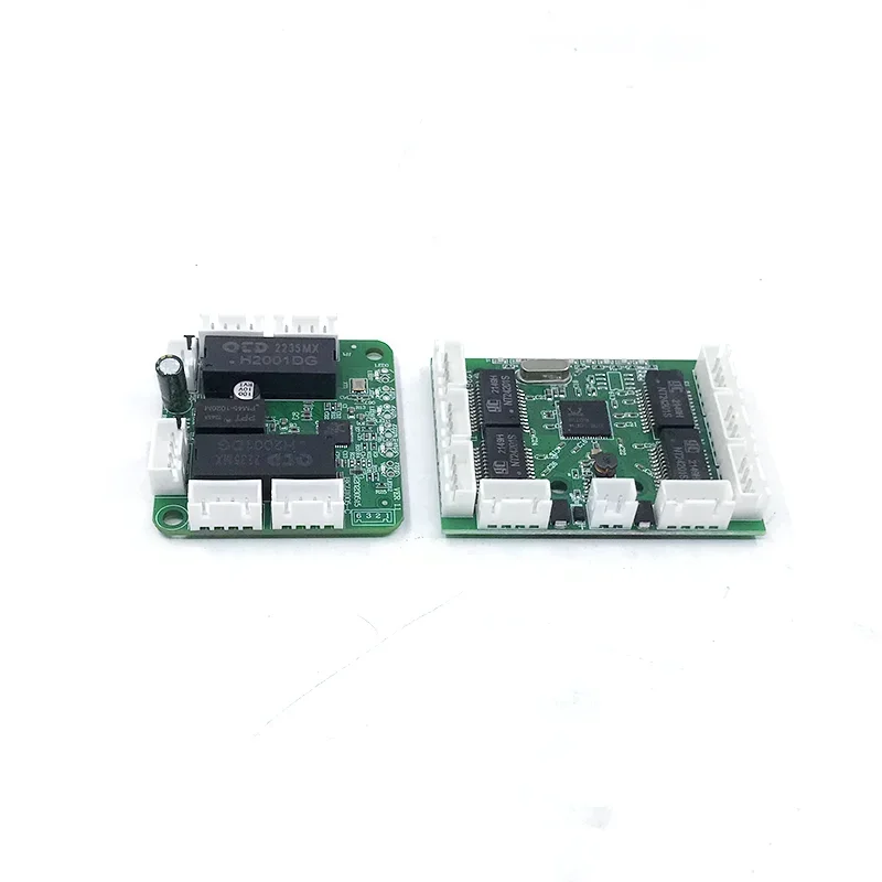 Módulo de interruptor ethernet industrial não gerenciado, 5/8 portas, 10/100m, placa pcba, oem, portas de detecção automática, placa pcba, placa-mãe oem