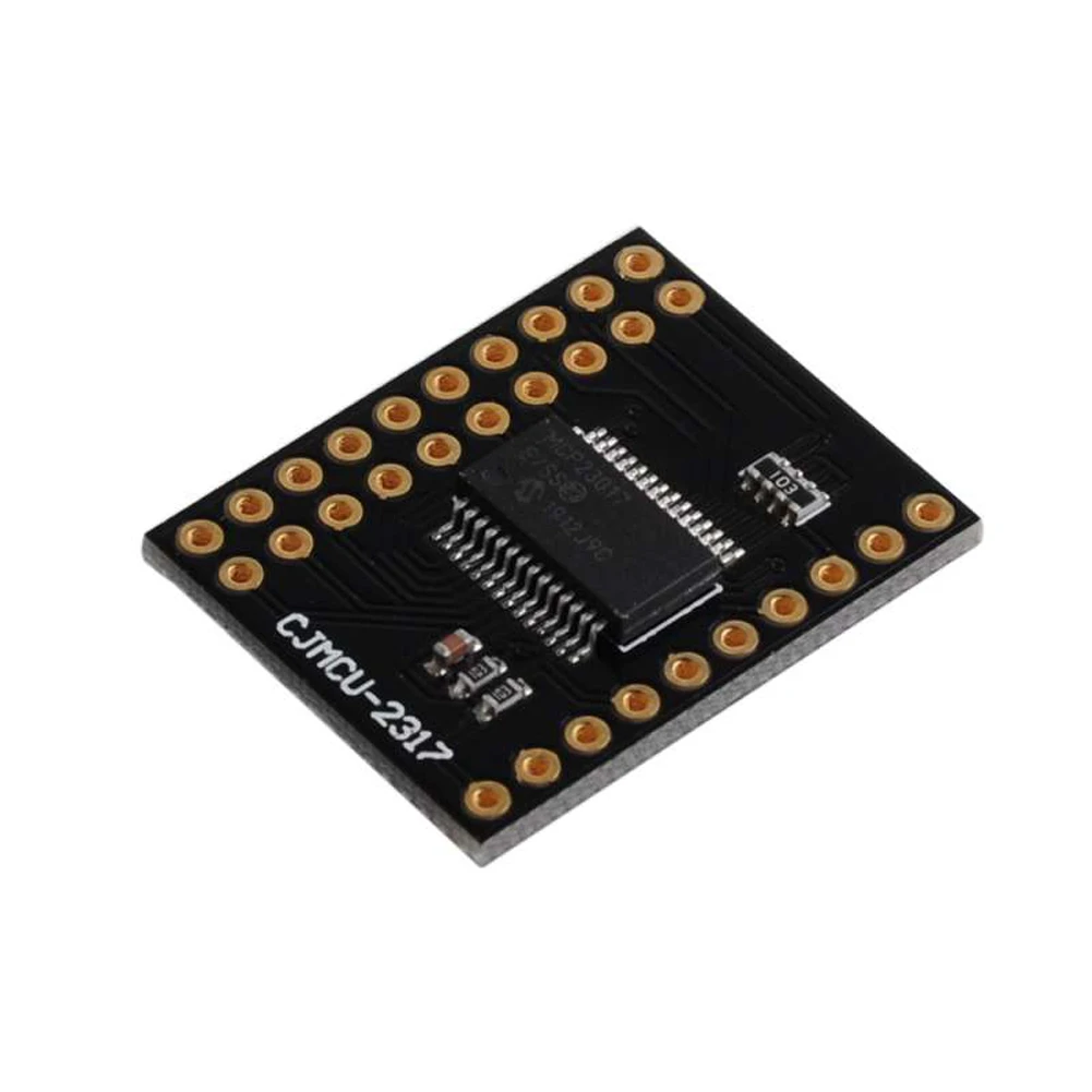 MCP23017 Serial Interface Module IIC I2C SPI Bidirectional 16-Bit I/O Expander Pins 10Mhz CJMCU-2317