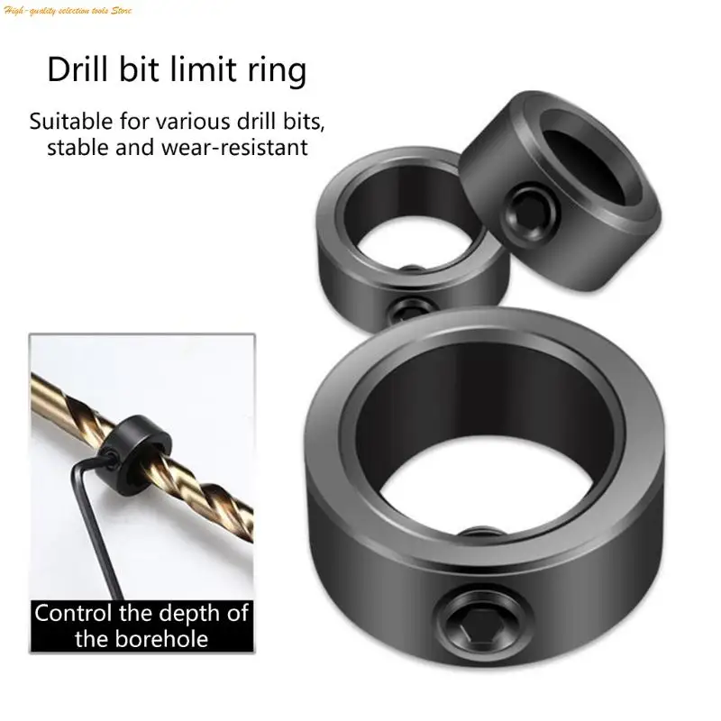 203f 8pcs Drill Stop Onkers Cardy Steel регулируемые предельные кольца для деревообработки