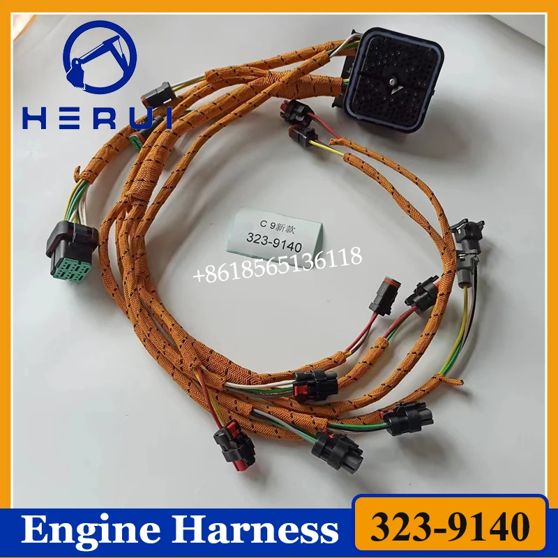 

323-9140 3239140 High Quality New Engine Wiring Harness for Excavator 330D/336D C9 Engine Harness