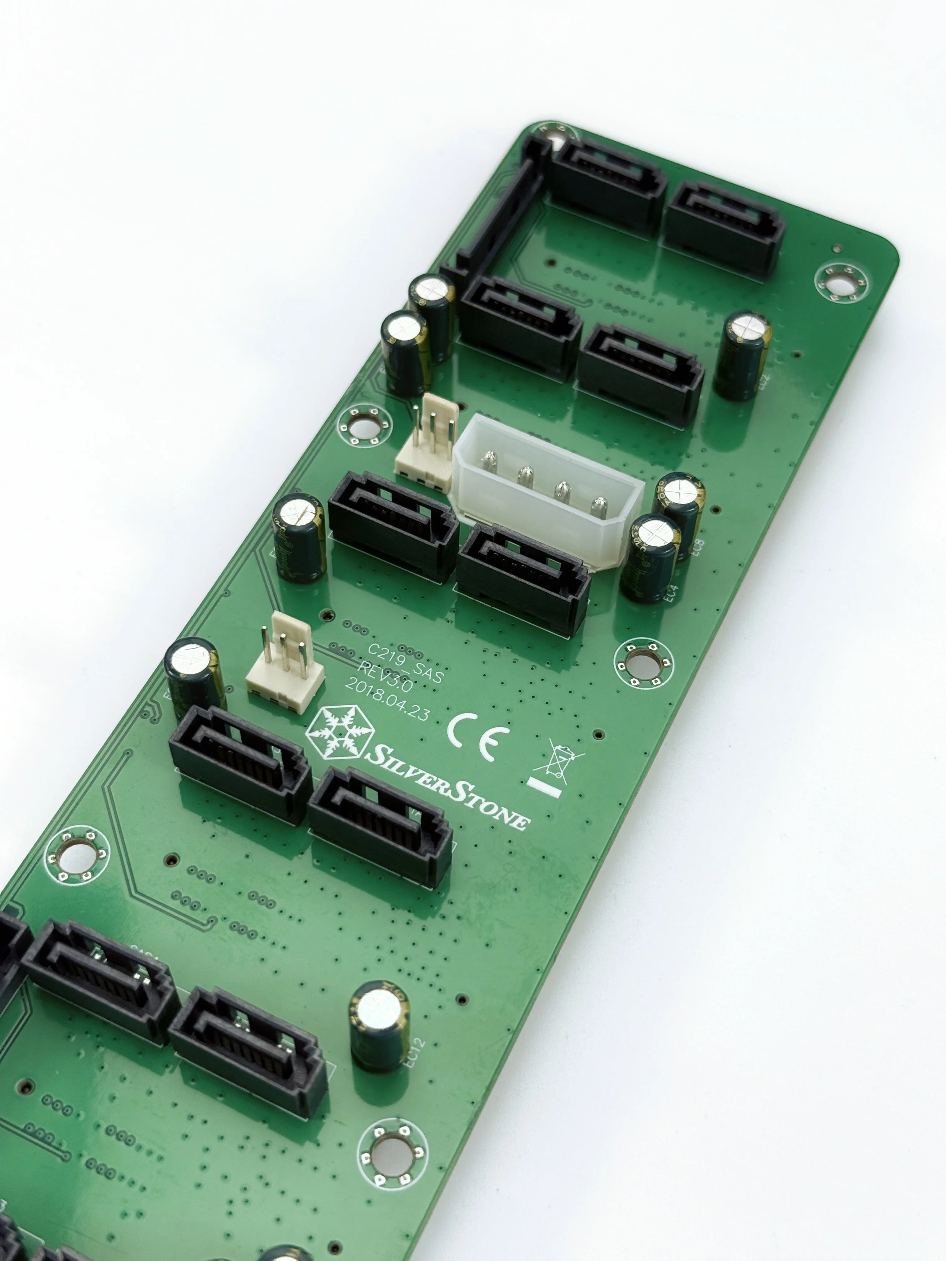 SATA 8-pin Test Board SSD Solid-state Drive Aging Board C219 SAS Backplane Multi-interface Hard Drive Connection Dedicated Board