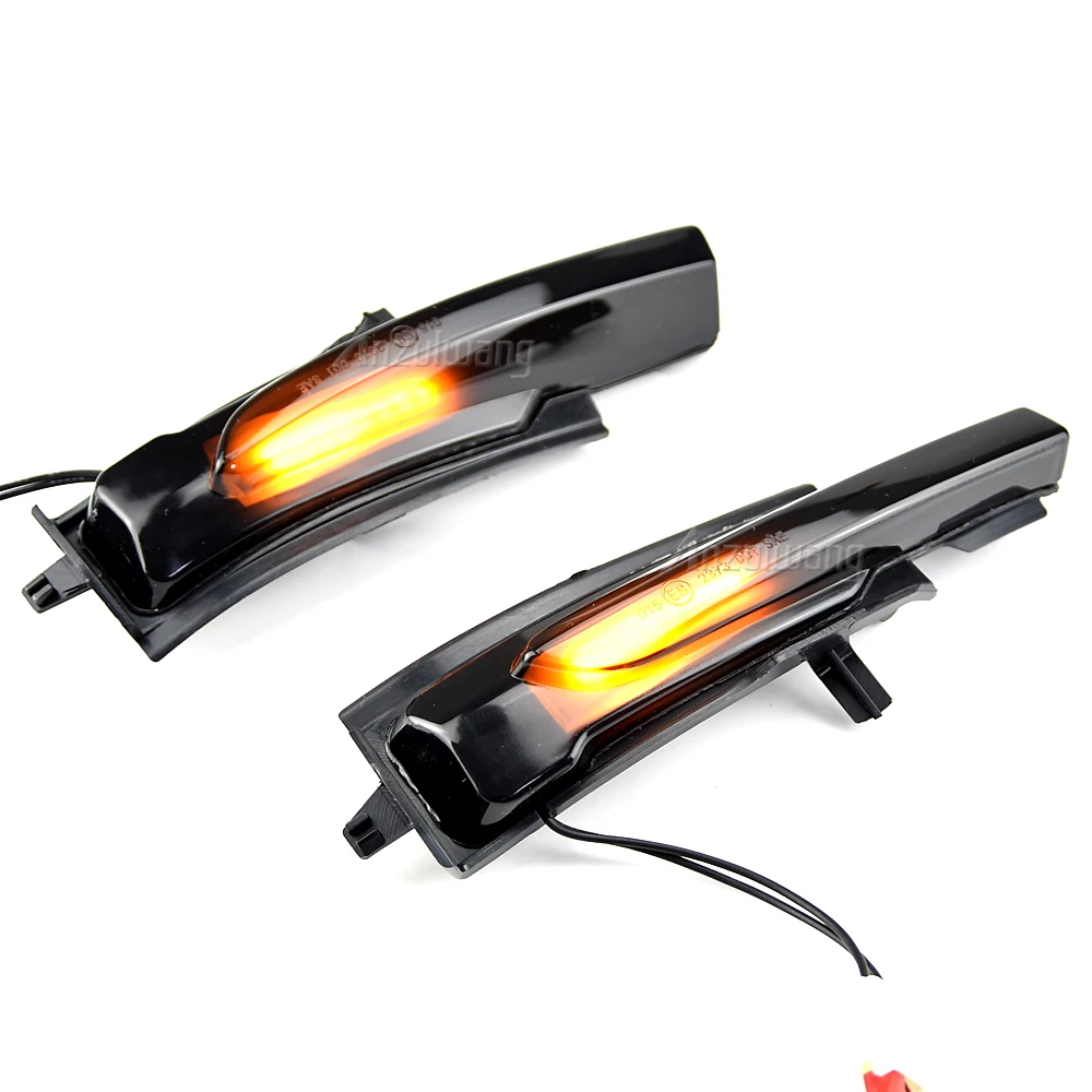 2pcs Led Side Rear View Door Mirrors Repeater Dynamic Turn Signal Light Indicator Blinker For 2016-2021 Volvo XC90 II MK2