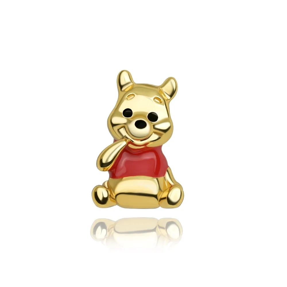 Potdemiel Disney 925 Silber Mickey Winnie Stitch Anhänger Perlen Passend für Halskette Armband DIY Geburtstag Frauen Party Überraschungsgeschenke
