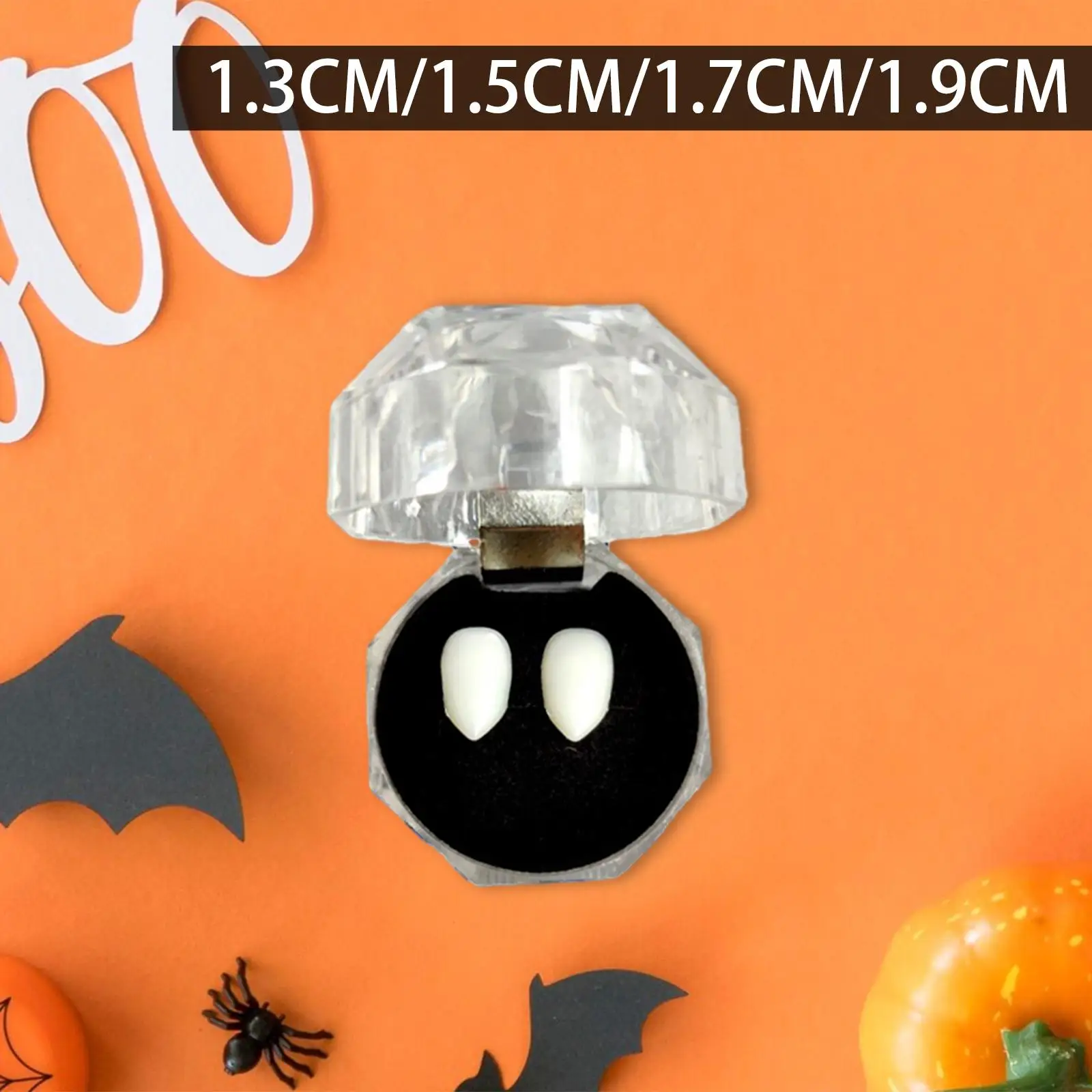 Fake Teeth Fangs Prop Decoration Party Favors Cosplay Makeup Easter False Teeth