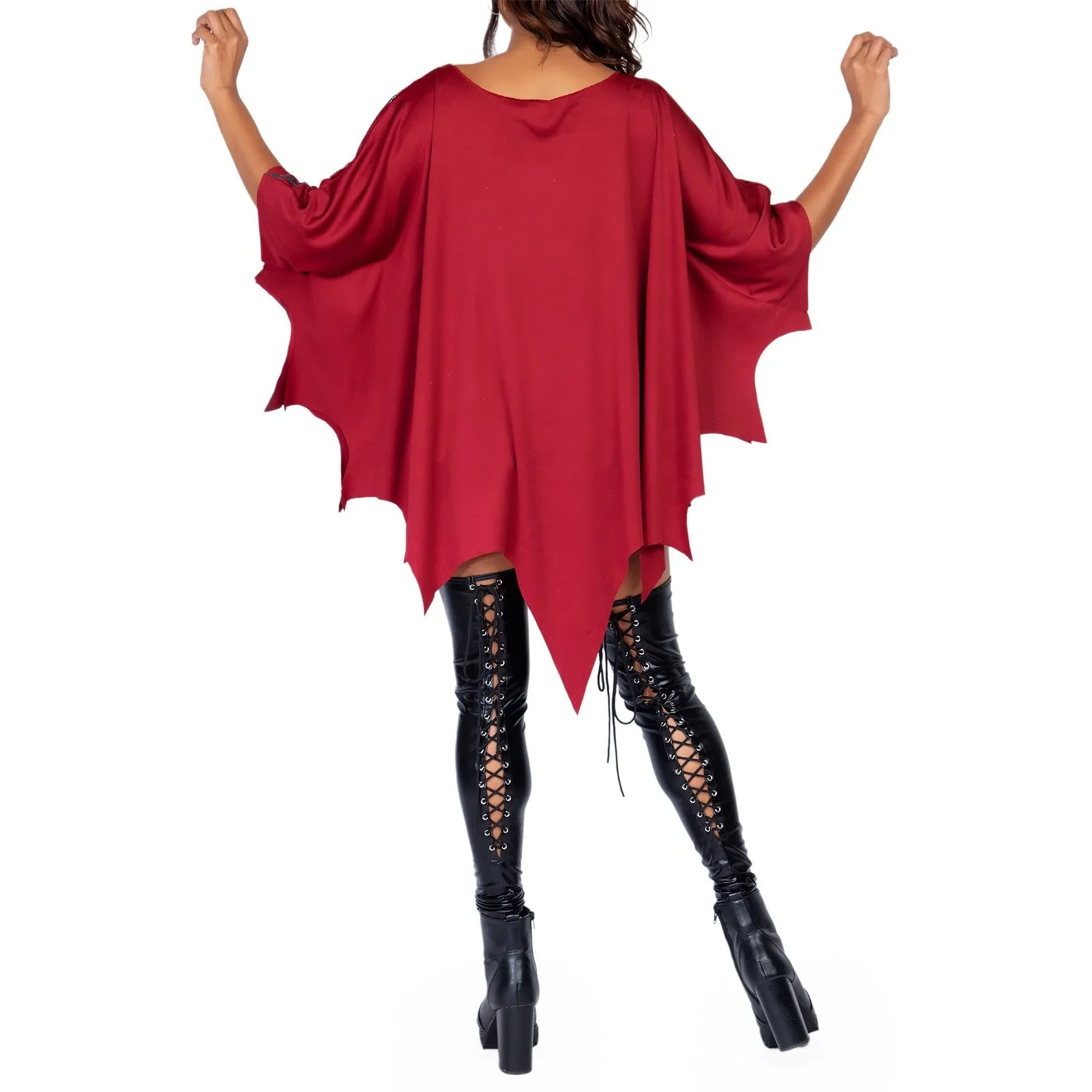 Gothic Glitter Spider Web Costume Poncho Halloween Costume for Women Deluxe Sider Web Poncho Cape Party Cosplay Outfit