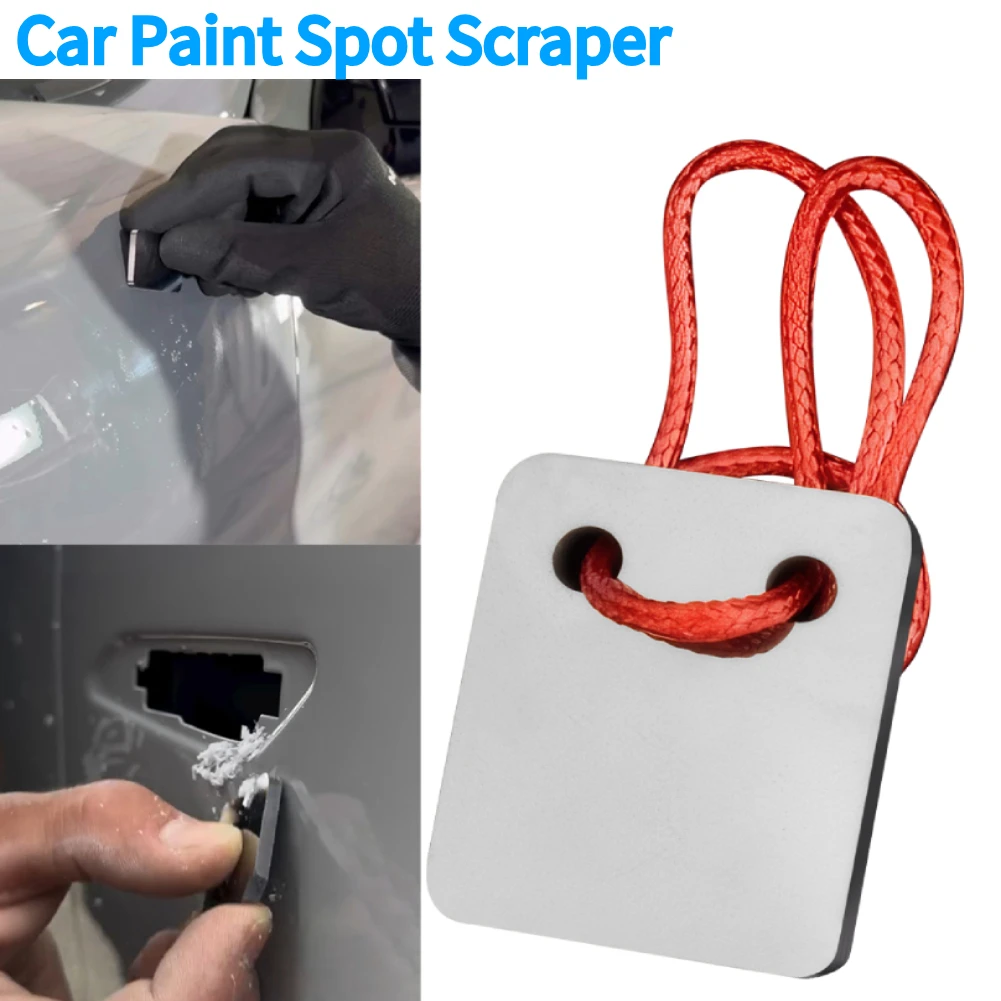 

Car Paint Repair Tool Paint Spot Scraper Wear Resist Spots Stains Remove Tool Scratches Paint Smoother for Remove Sagging Stains