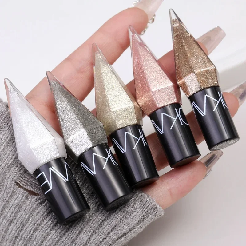 メイクアップ ダイヤモンド シャイニー アイライナー アイシャドウ ウォータープルーフ シルバー ローズ ゴールド カラー スパークル シマー グリッター スパンコール アイライナー アイ シャドウ