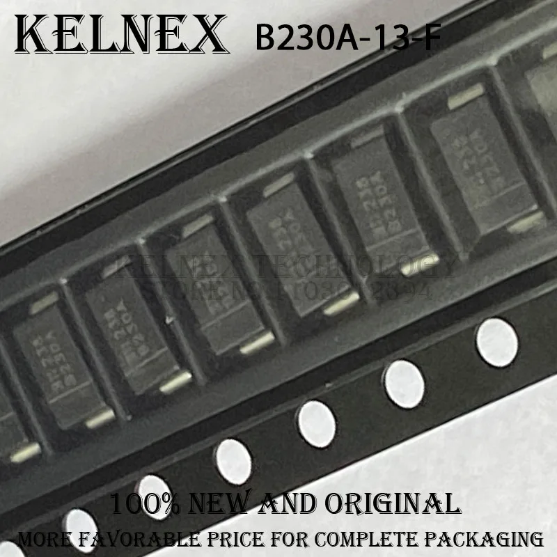 20 PCS B2100A-13-F B2100A B220A-13-F B220A B230A-13-F B230A B250A-13-F B250A B260A-13-F B260A DO-214AC (SMA) Schottky diode