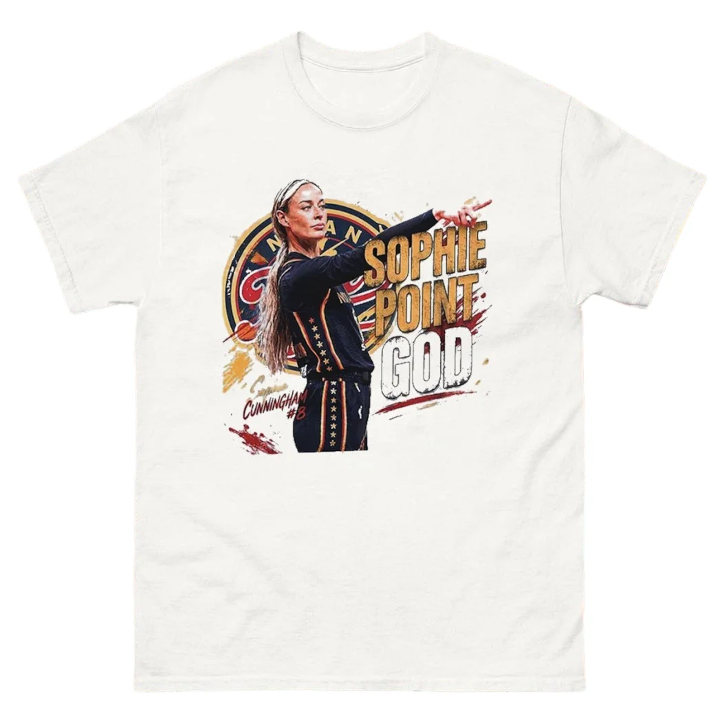 Sophie Cunningham The Enforcer Sheldon meme Printed Tshirt 100%Cotton Men's Women's Y2k T-shirt Oversized Popular Tee Fan Gifts