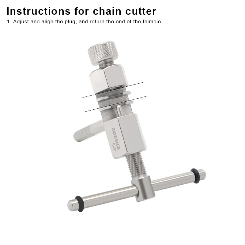 Rompecadenas universal para bicis – Cortador y extractor de eslabones - imagen 5