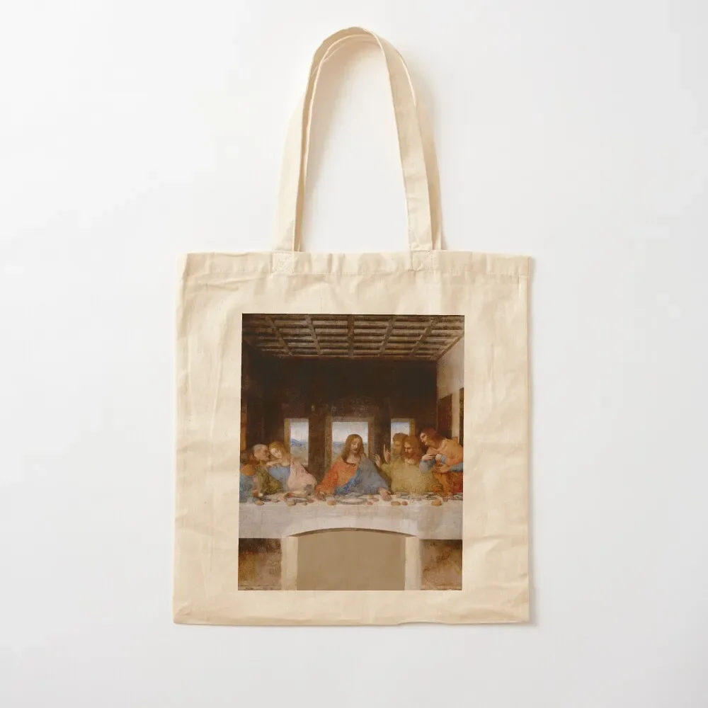 

Leonardo da Vinci - The Last Supper Da Vinci Religious Art Tote Bag Beach bag tote bags men Tote Bag