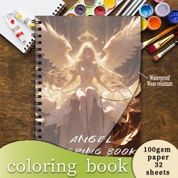 Coloring Book - 8.3 x 11.2 inches 32 pages of innocent people coloring book - ideal gift for family or friends