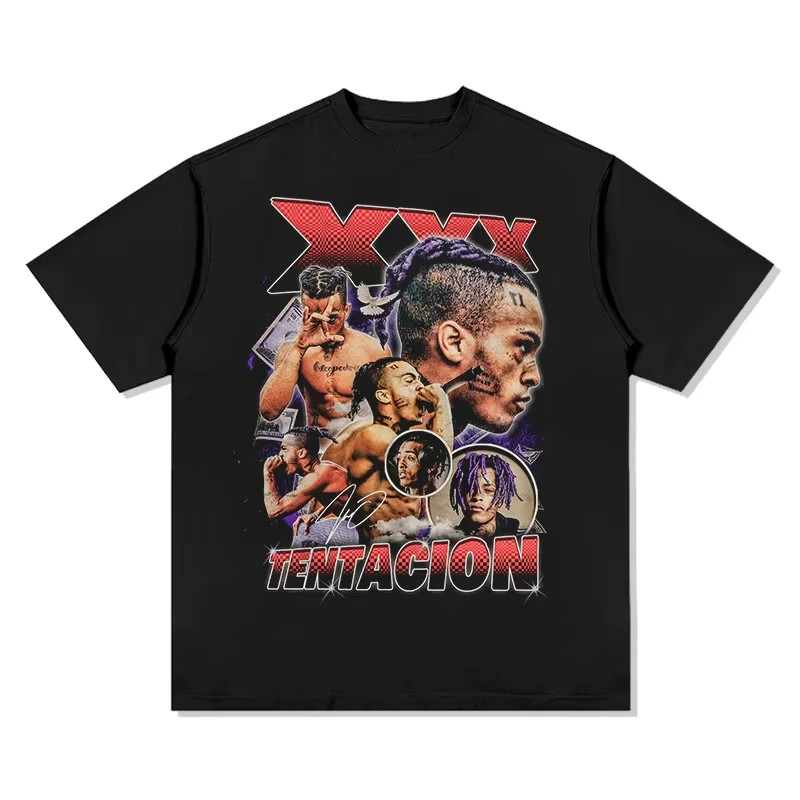 ترافيس سكوت القطن الاتجاه تي شيرت للرجال السود الناس الشارع الراب الصيف رجالي قصيرة الأكمام الهيب هوب تي شيرت بلايز عالية الجودة #6