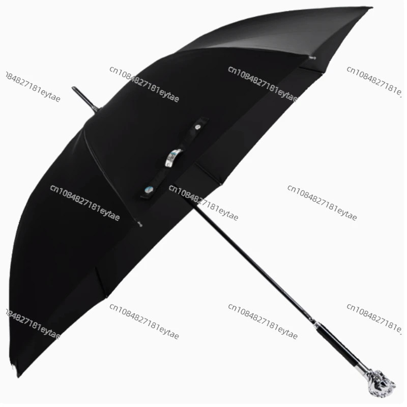 Art Big Sun Umbrella Clear Parasol Long Handle Umbrella Gifts Custom Men's and Women's Horse Eagle Lion Head Umbrellas SY311