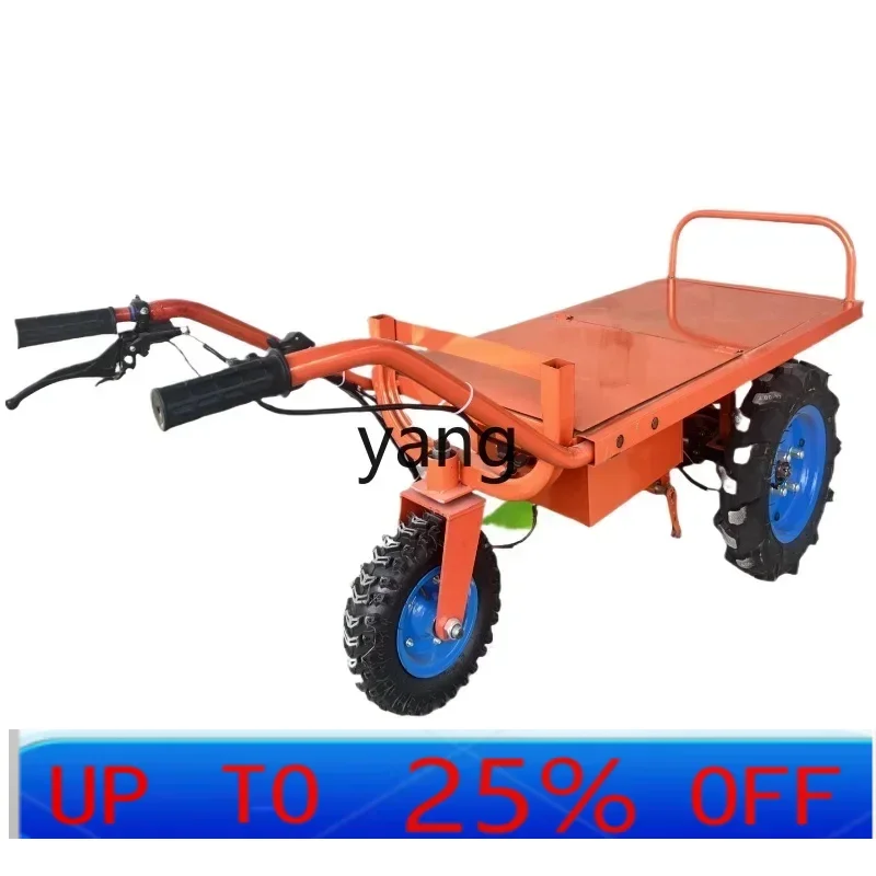 

LTT creeper lithium battery disc brake construction site climbing orchard transportation electric tricycle hand push chicken bus
