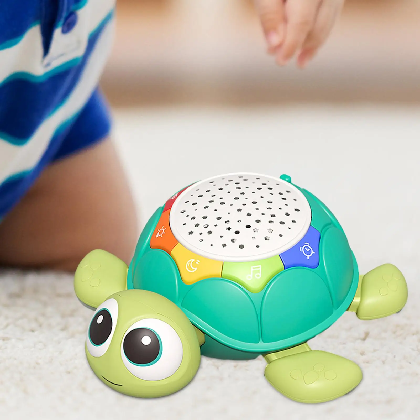 Turtle Musical Crawling Baby Toys Early Learning Stocking Stuffers Turtle Infant