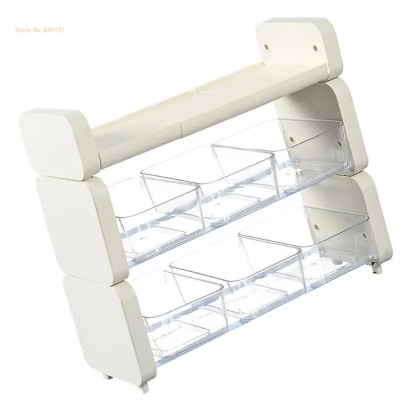 Teas Bag Storage Rack With Multilayer Designs Practical Teas Bag Sorting Unit Unique Organizers For Home Kitchens Dropship