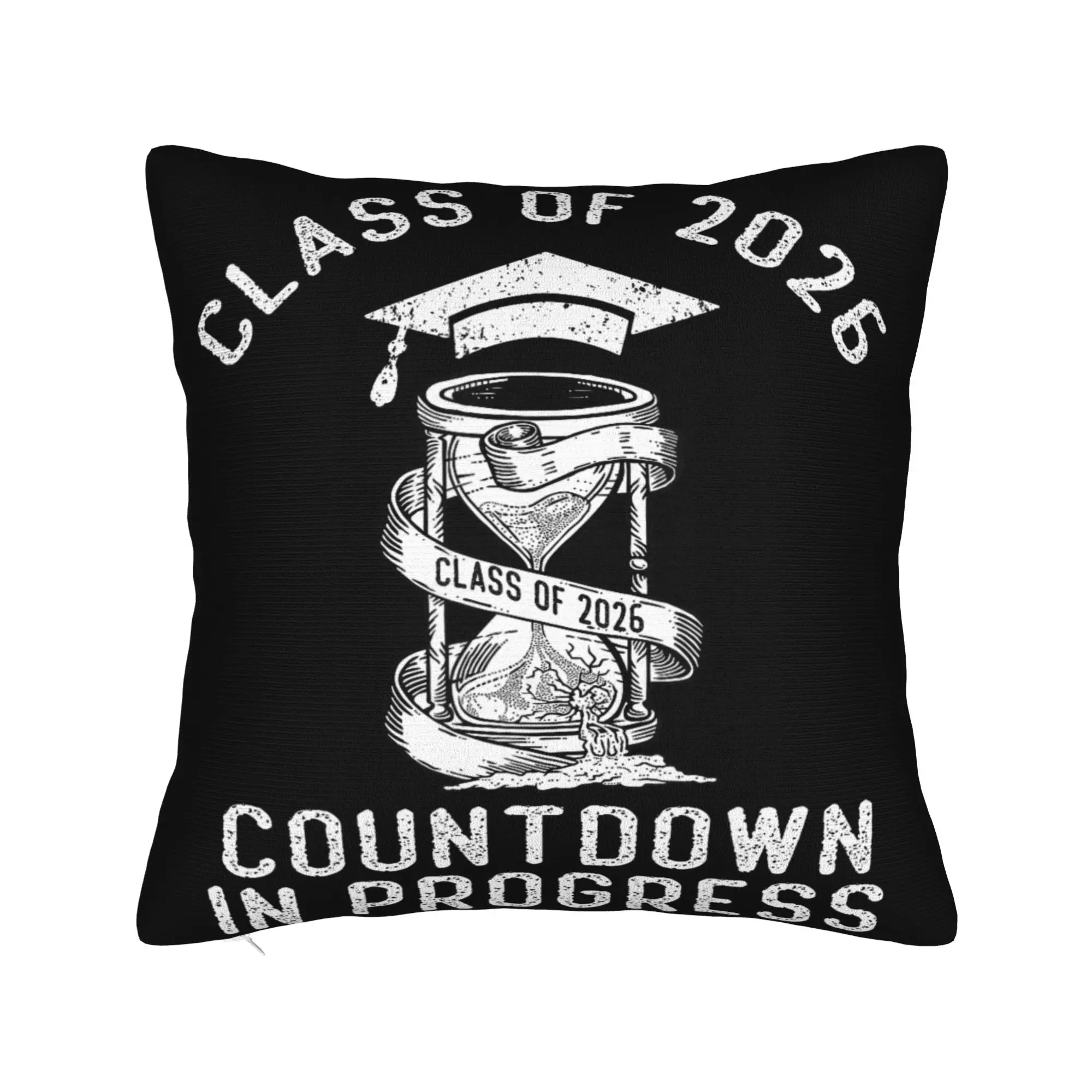 Class of 2026 Senior Graduation Pillow Cover Soft Cushion Cover Decorative  Throw Pillow Case Cover Home Multiple Sizes