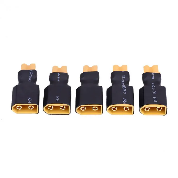 10 PCSAmass XT60 إلى XT30 ذكر موصل سالب محول الطاقة محول التوصيل ل RC الطائرة بدون طيار كوادكوبتر يبو البطارية