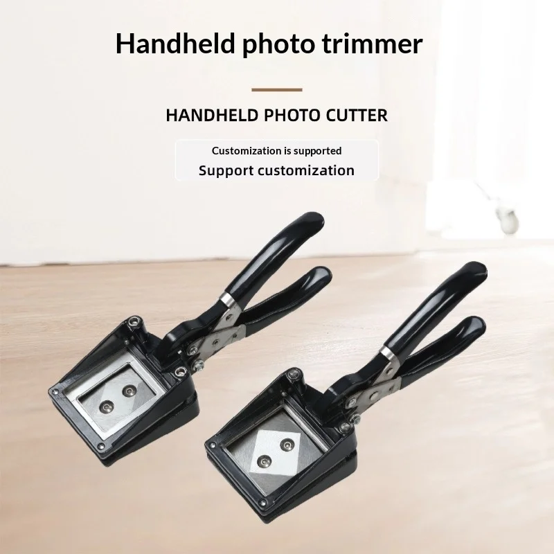 

Handheld Manual Punch Cutter, ID Photo Business Card Logo Sample Cutting Plier Hand Trimmer