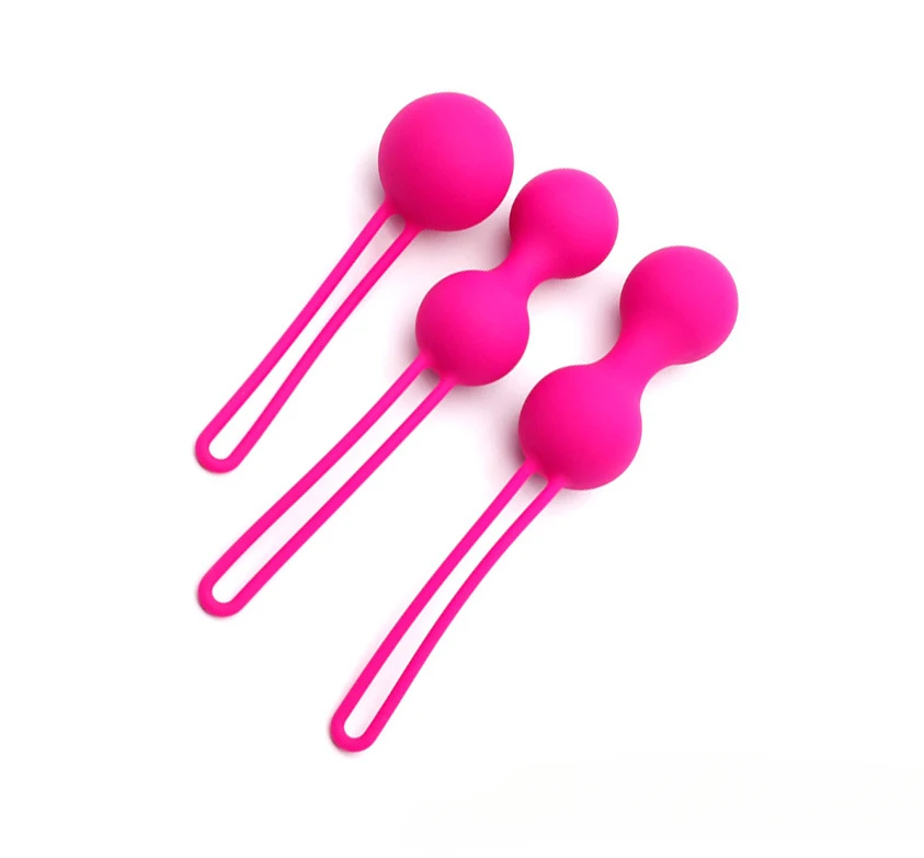 1 Set Safe Silicone Smart Ball Kegel Balls Ben Wa Ball Vagina Tighten Exercise Machine Sex Toys for Women Vaginal Geisha Ball