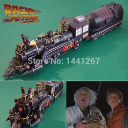 Movie Back To the Future Dr Barlett Train Sets Classic 3D Paper Model Railroader Paper Crafts Models Toys For Children