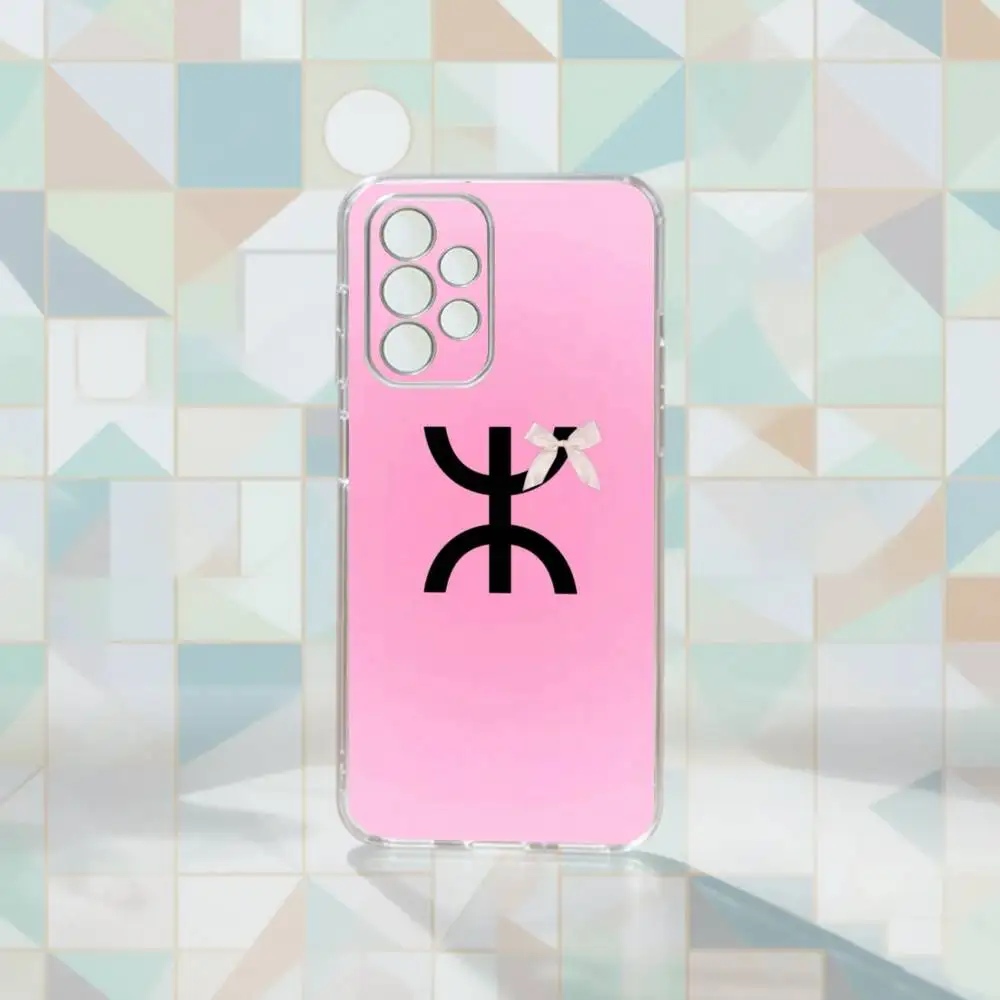 Amazigh Berber Flag-g Phone Case For Samsung S25,S24,S21,S22,S23,S30,Ultra,S20,Plus,Fe Transparent Cover
