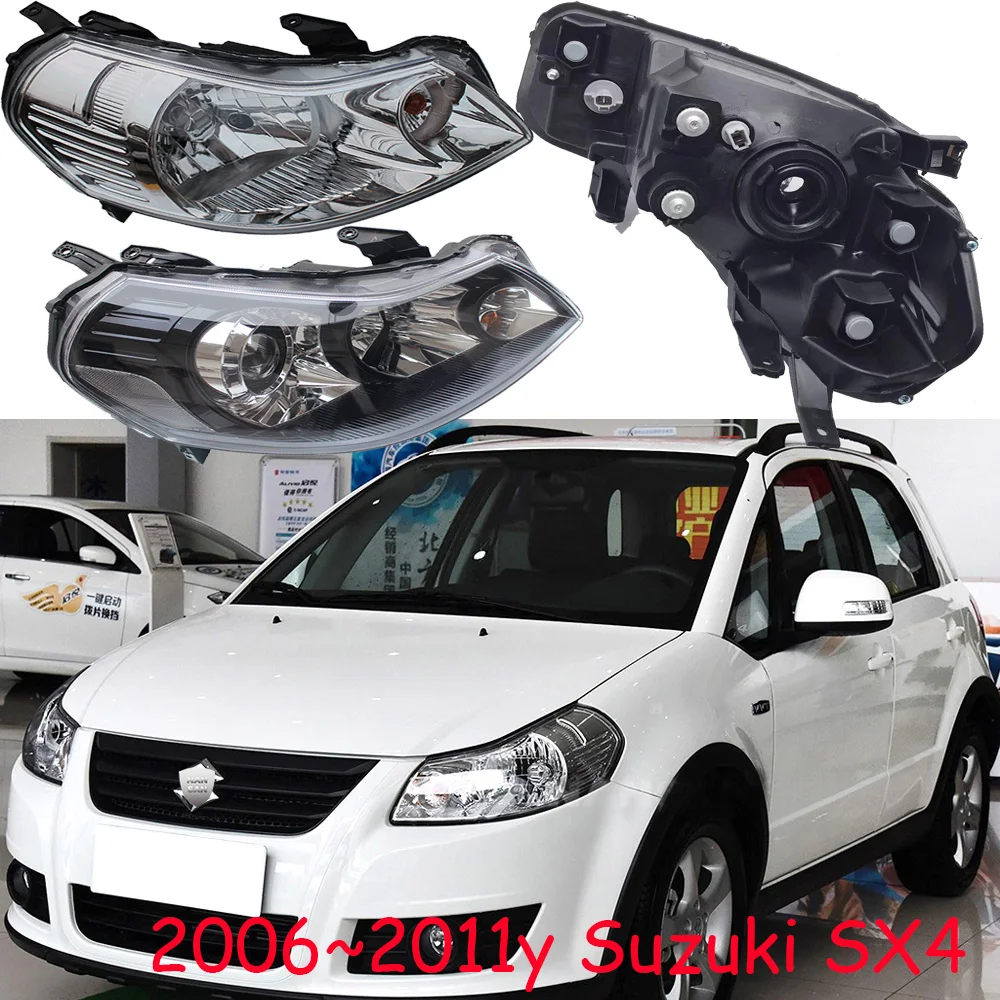 

1pcs car bumpe headlamp For SX4 headlight 2006~2012y car accessories head lamp for suzuki SX4 fog light